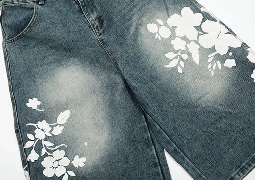 Bermuda en denim bleu – Confort décontracté et style casual